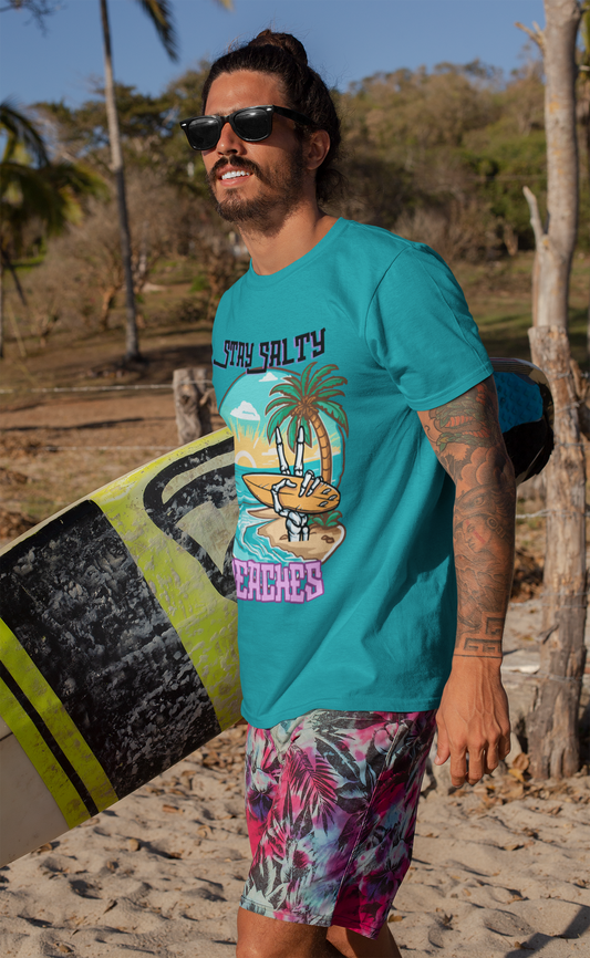 Stay Salty Beaches Unisex T-Shirt