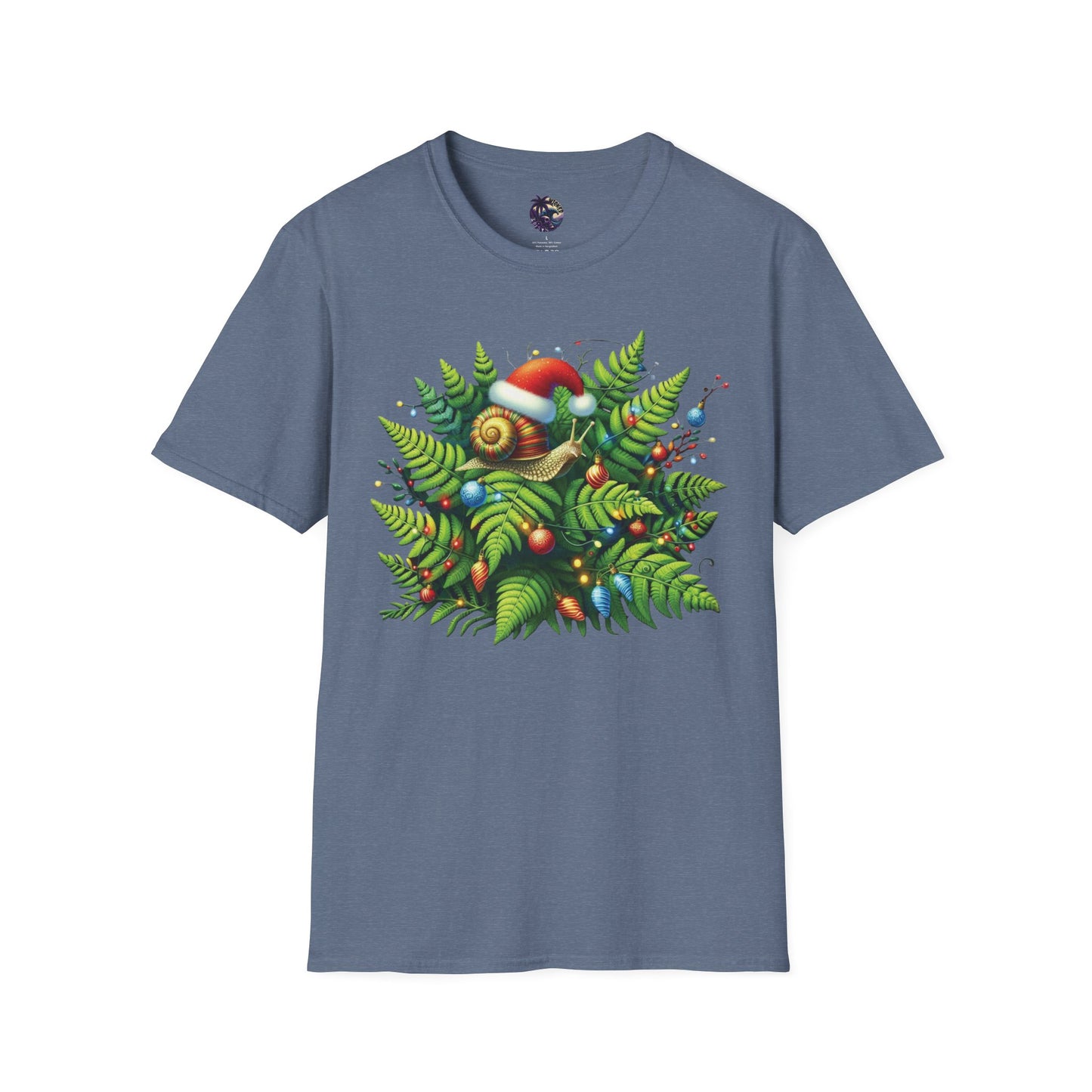 Holiday Snail Unisex T-Shirt