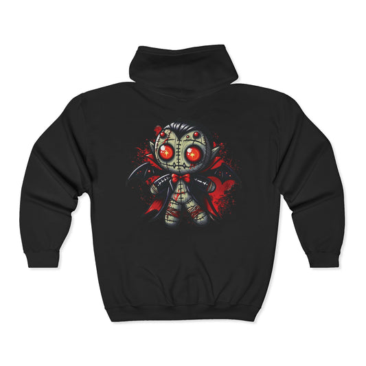Vooacula Unisex Zip-Up Hoodie