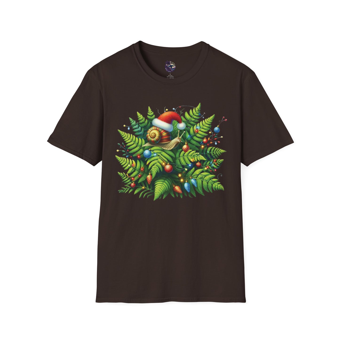Holiday Snail Unisex T-Shirt