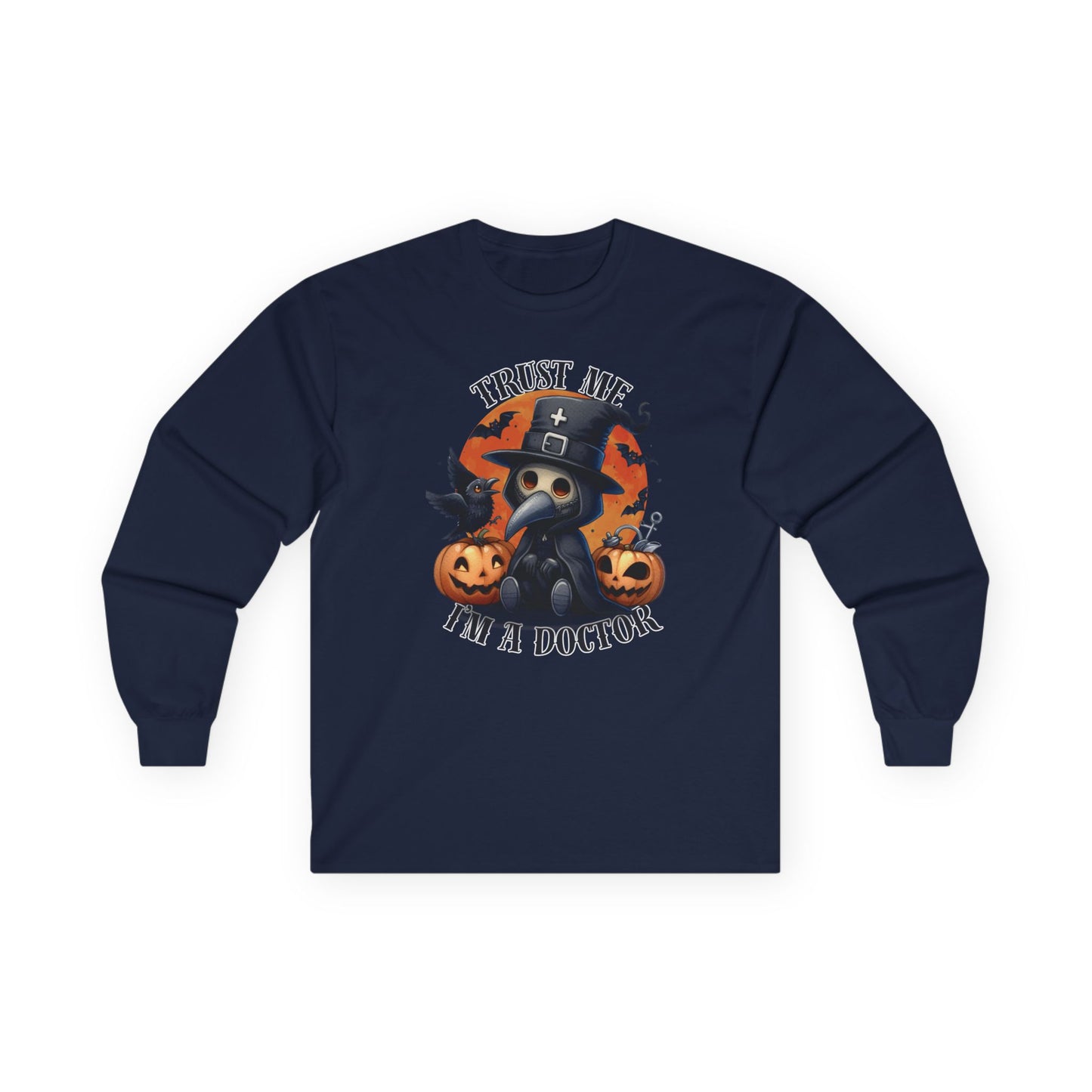 Plague Doctor Unisex Long Sleeve Shirt