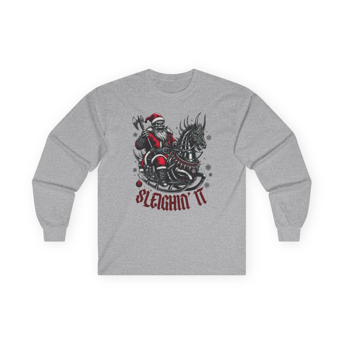 Goth Santa Unisex Long Sleeve Shirt