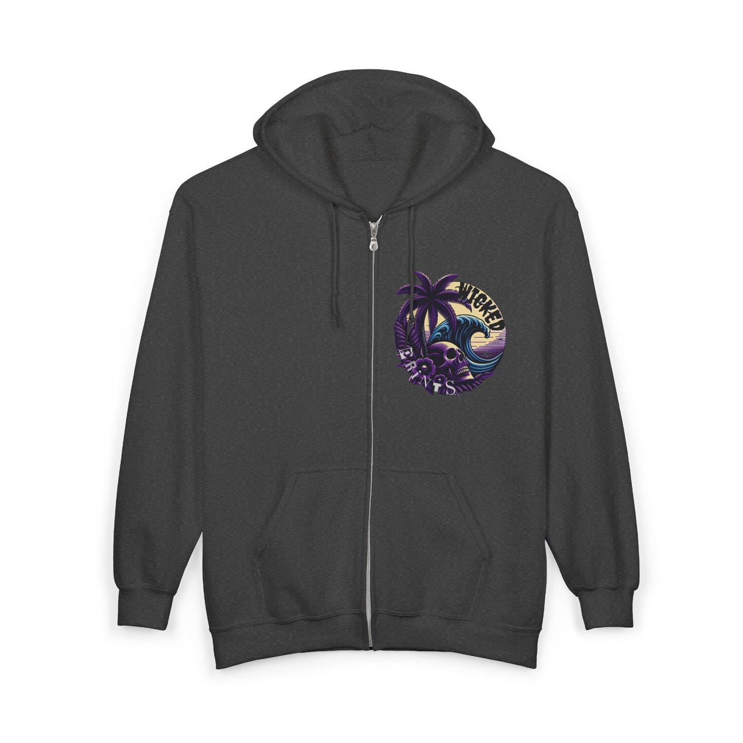 Vooacula Unisex Zip-Up Hoodie