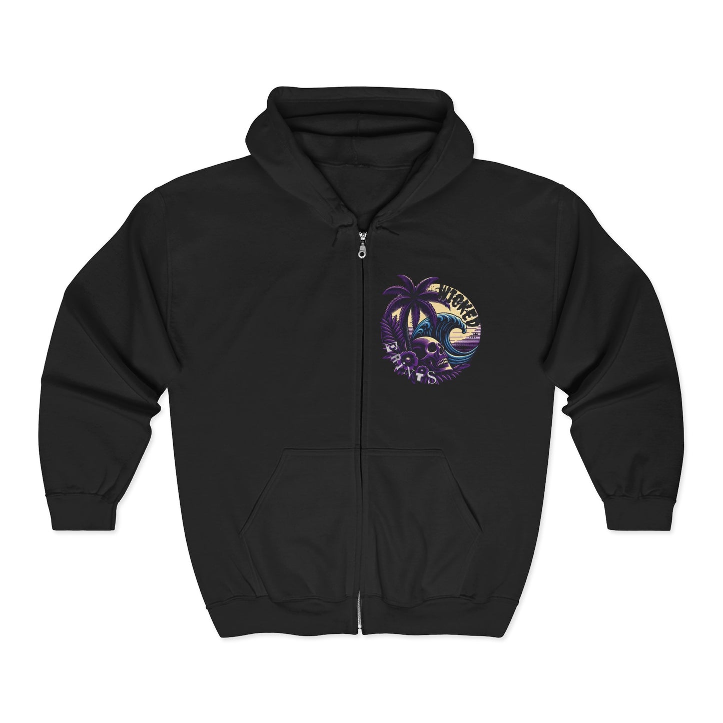 Viking Santa Unisex Zip-Up Hoodie