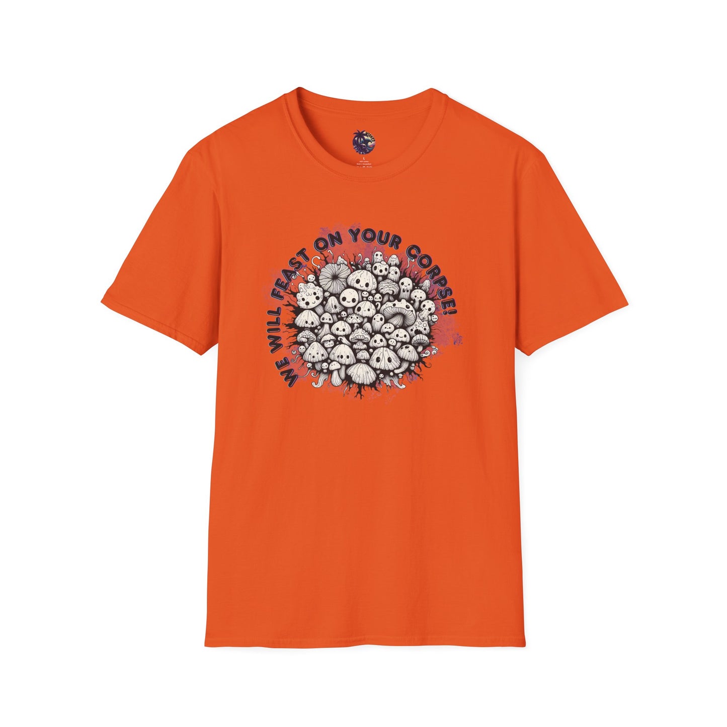 Creepy Mushroom Unisex T-Shirt