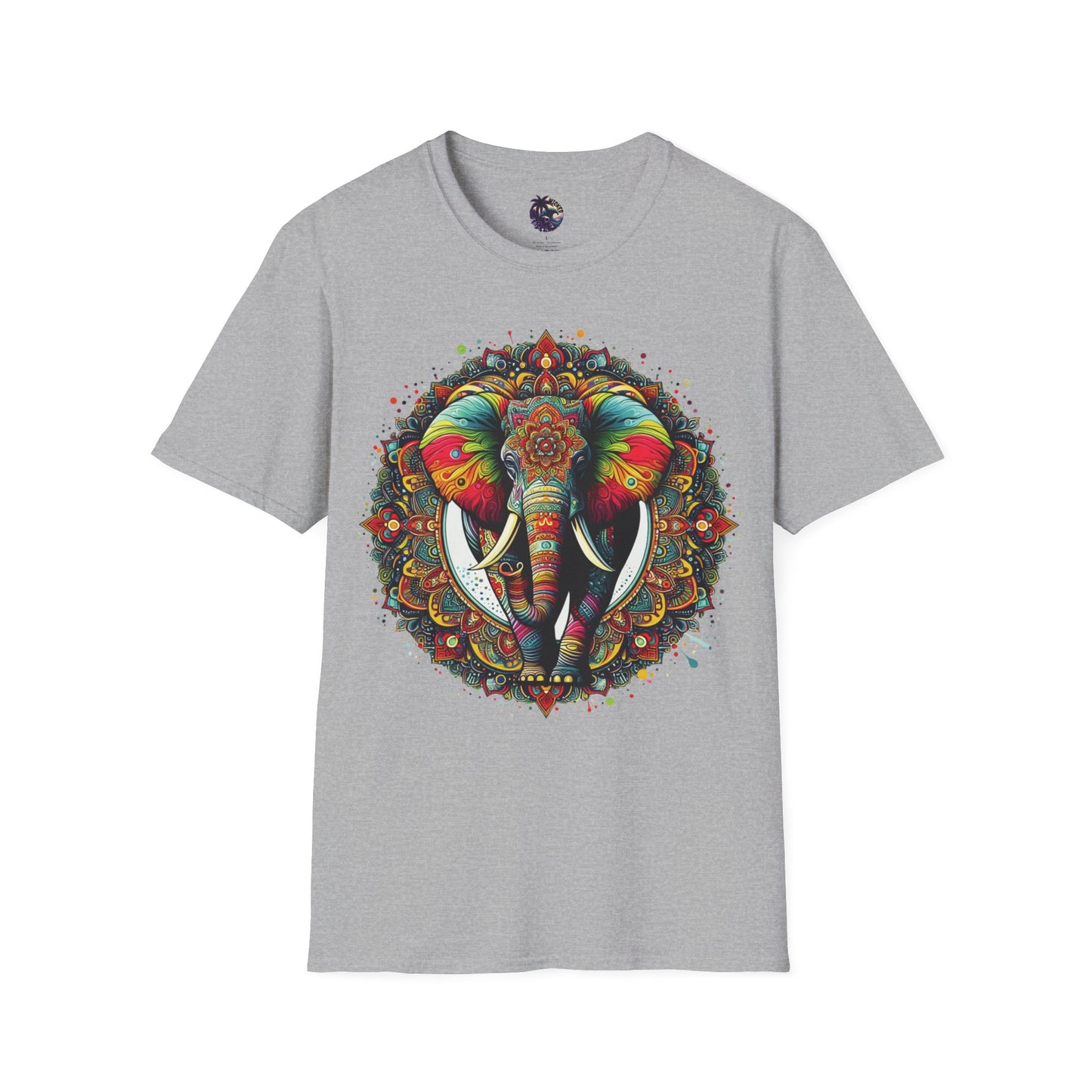 Elephant Mandala Unisex T-Shirt