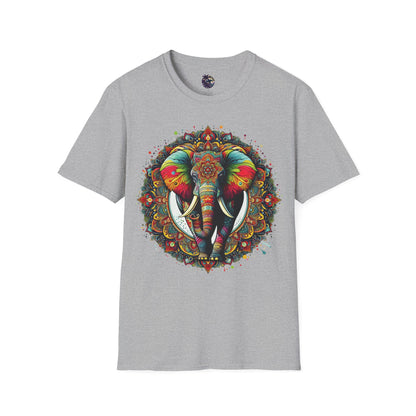 Elephant Mandala Unisex T-Shirt