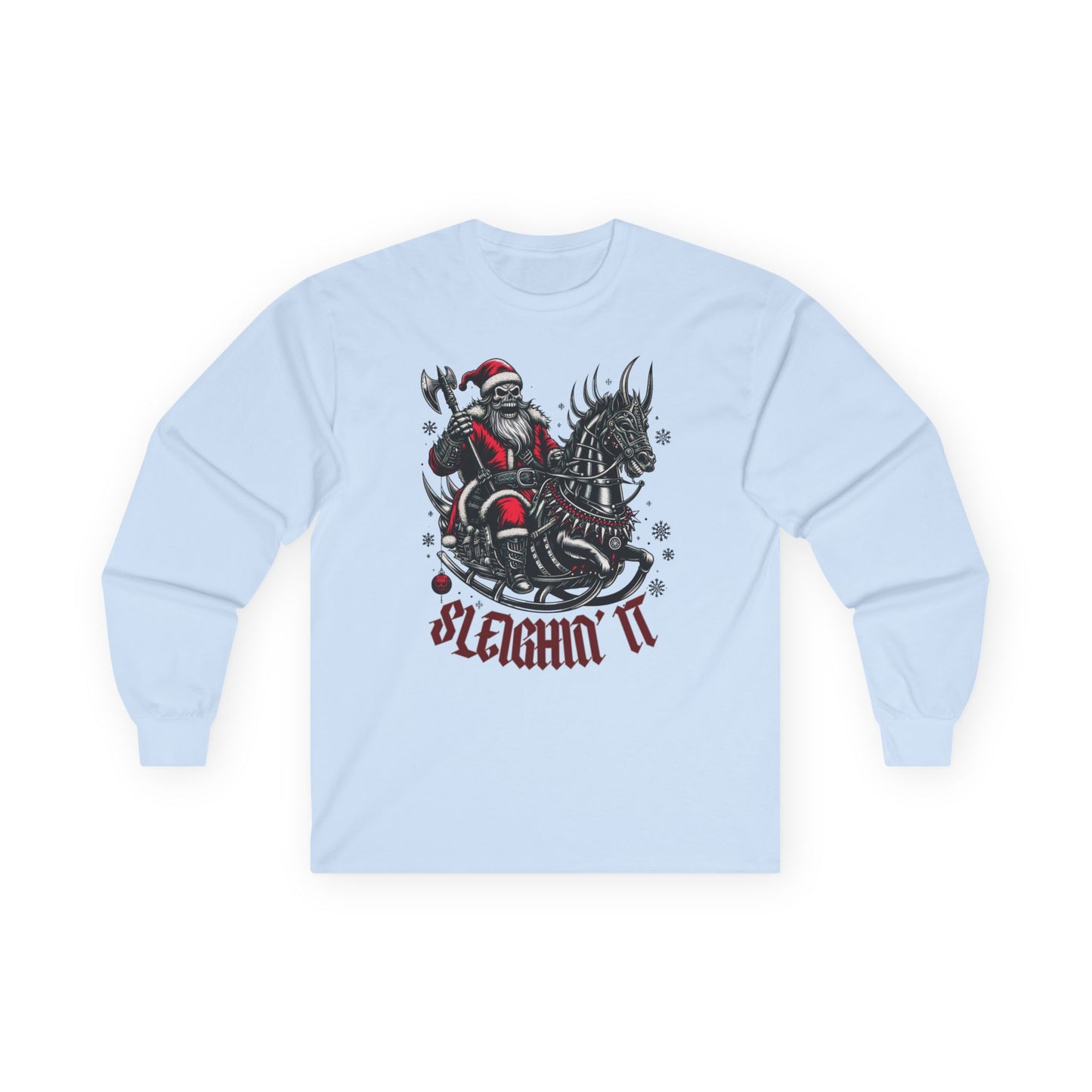 Goth Santa Unisex Long Sleeve Shirt