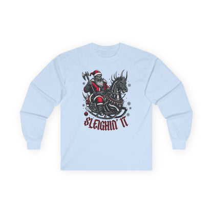Goth Santa Unisex Long Sleeve Shirt