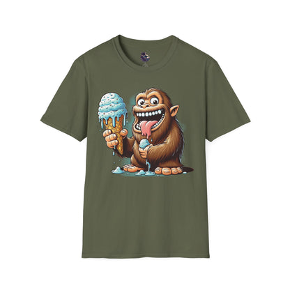 Sasquatch Ice Cream Unisex T-Shirt