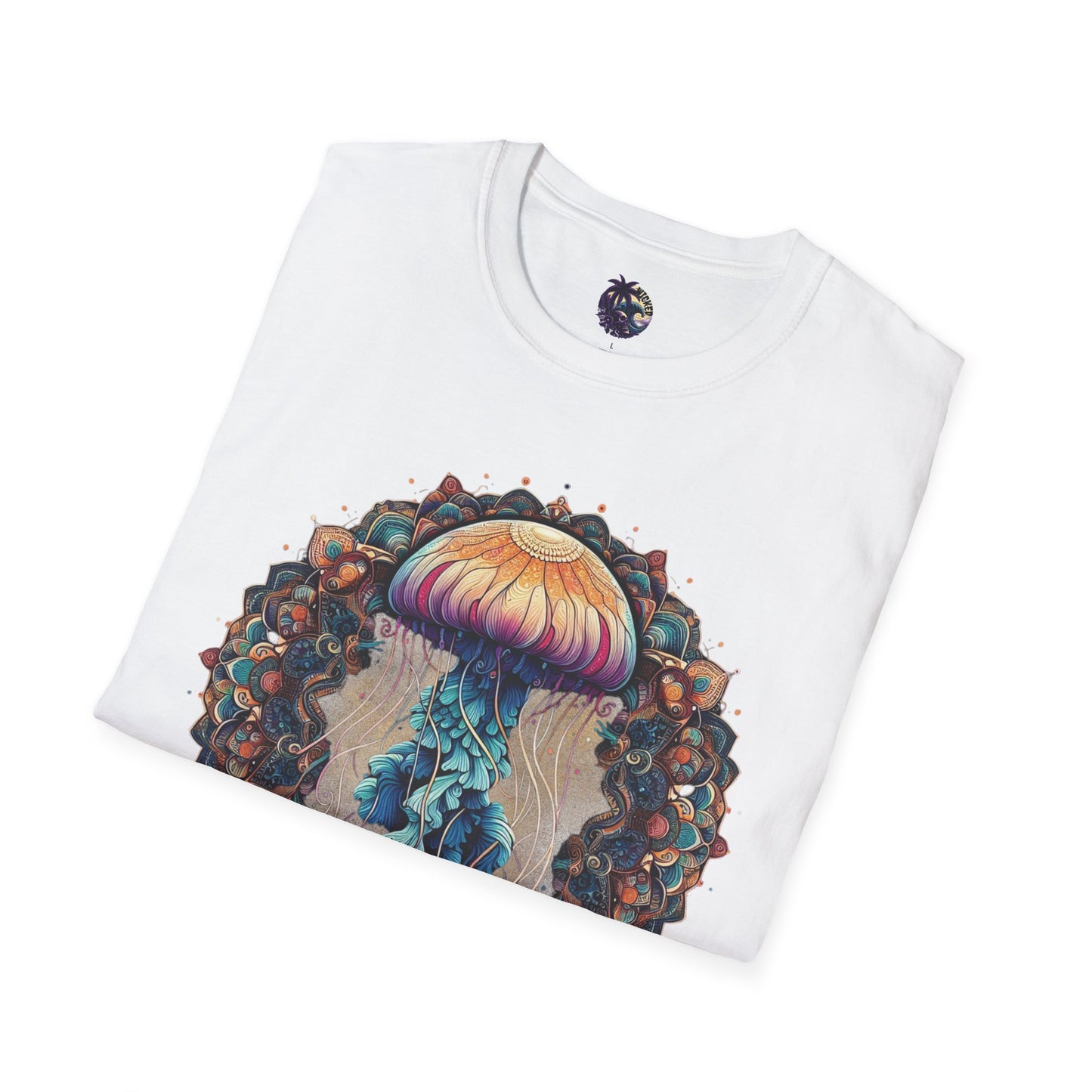 Jellyfish Mandala Unisex T-Shirt
