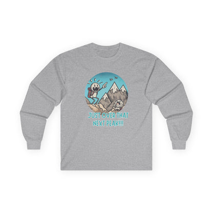 Just Over That Next Peak Unisex Long Sleeve Shirt