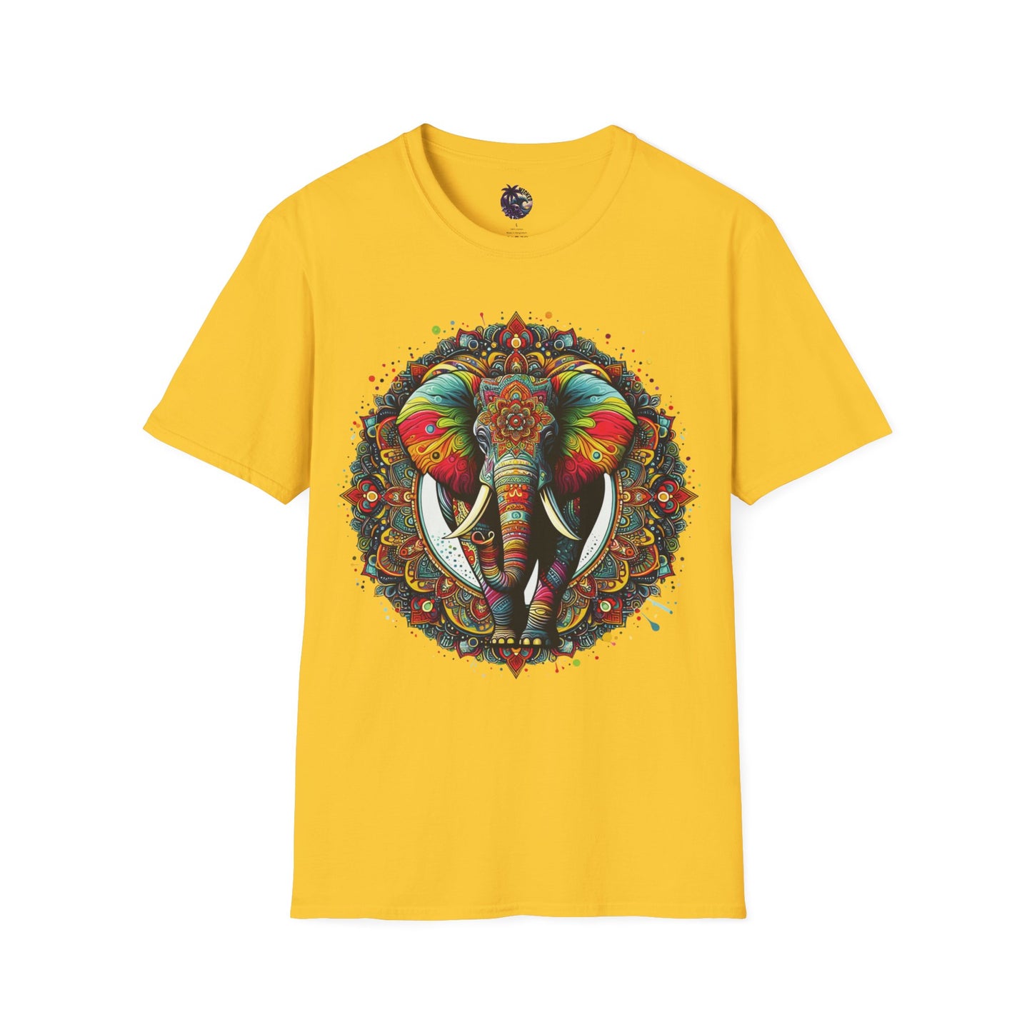 Elephant Mandala Unisex T-Shirt