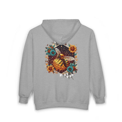 Queen Bee Unisex Zip-Up Hoodie