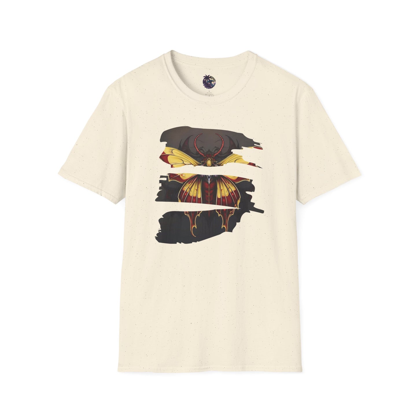 Moth - Red and Yellow  Unisex T-Shirt