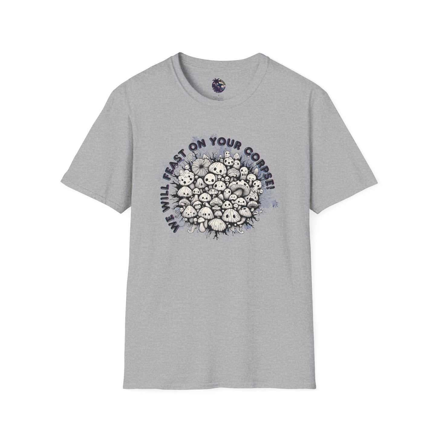Creepy Mushroom Unisex T-Shirt