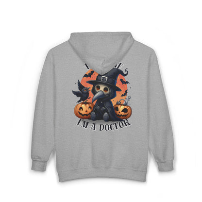 Plague Doctor Unisex Zip-Up Hoodie