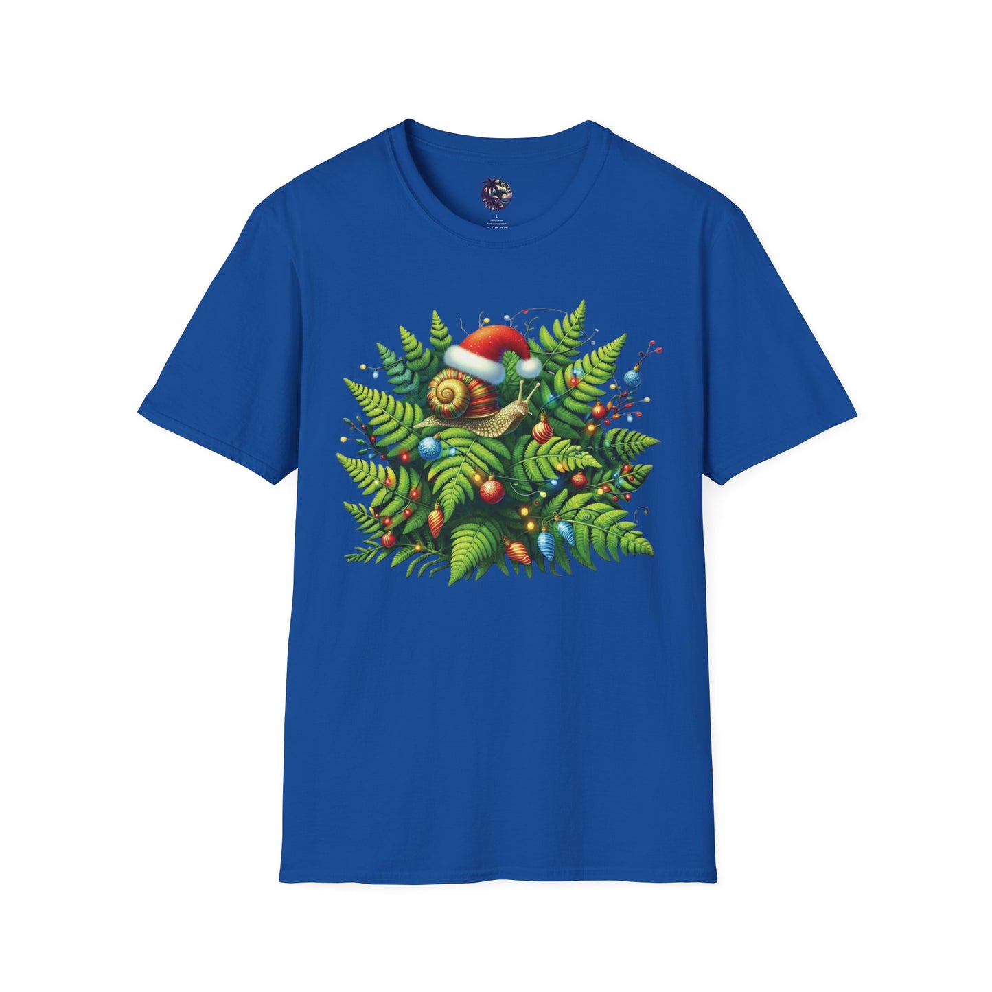 Holiday Snail Unisex T-Shirt