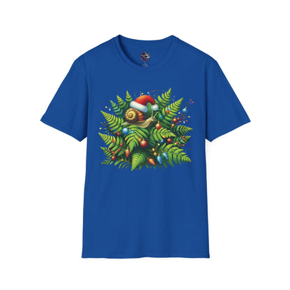 Holiday Snail Unisex T-Shirt