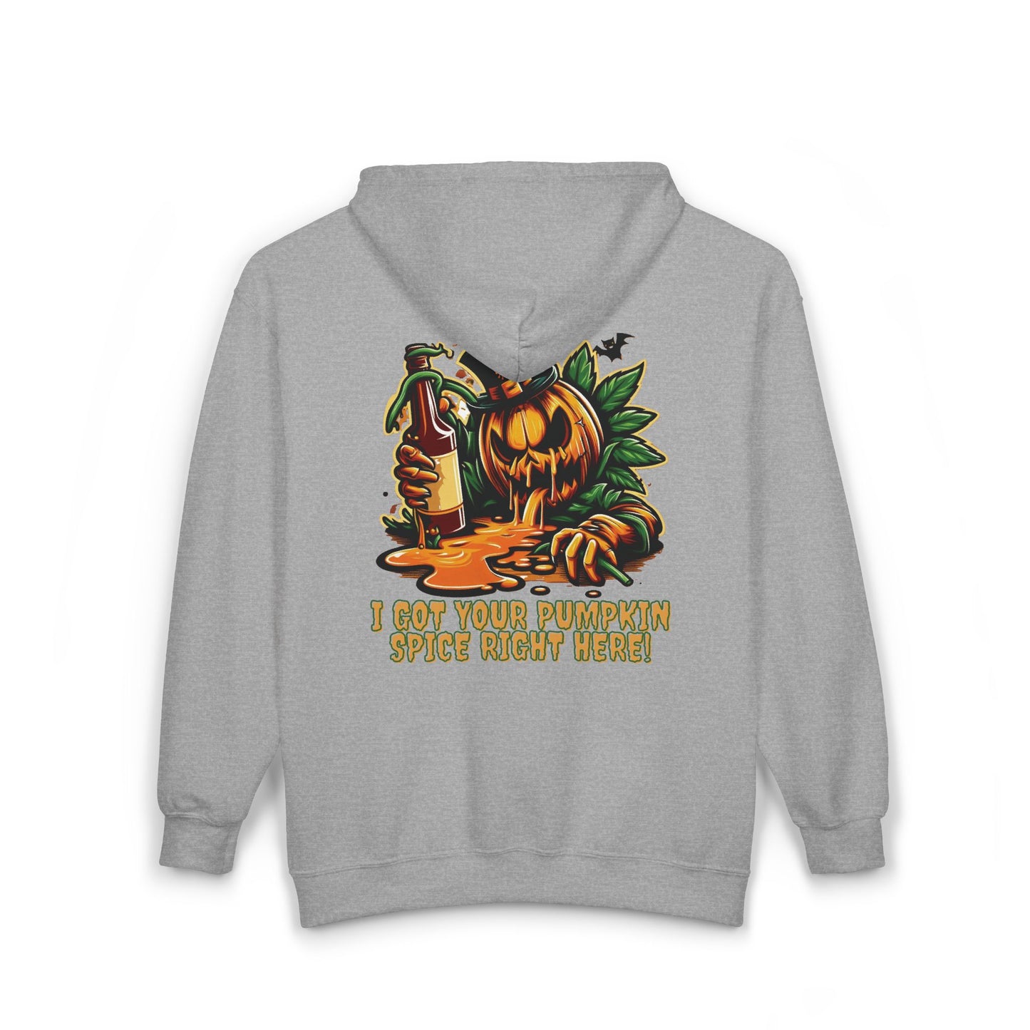I've Got Your Pumpkin Spice Right Here Unisex Zip-Up Hoodie