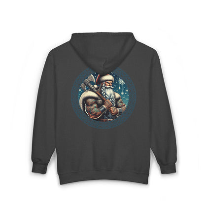 Viking Santa Unisex Zip-Up Hoodie