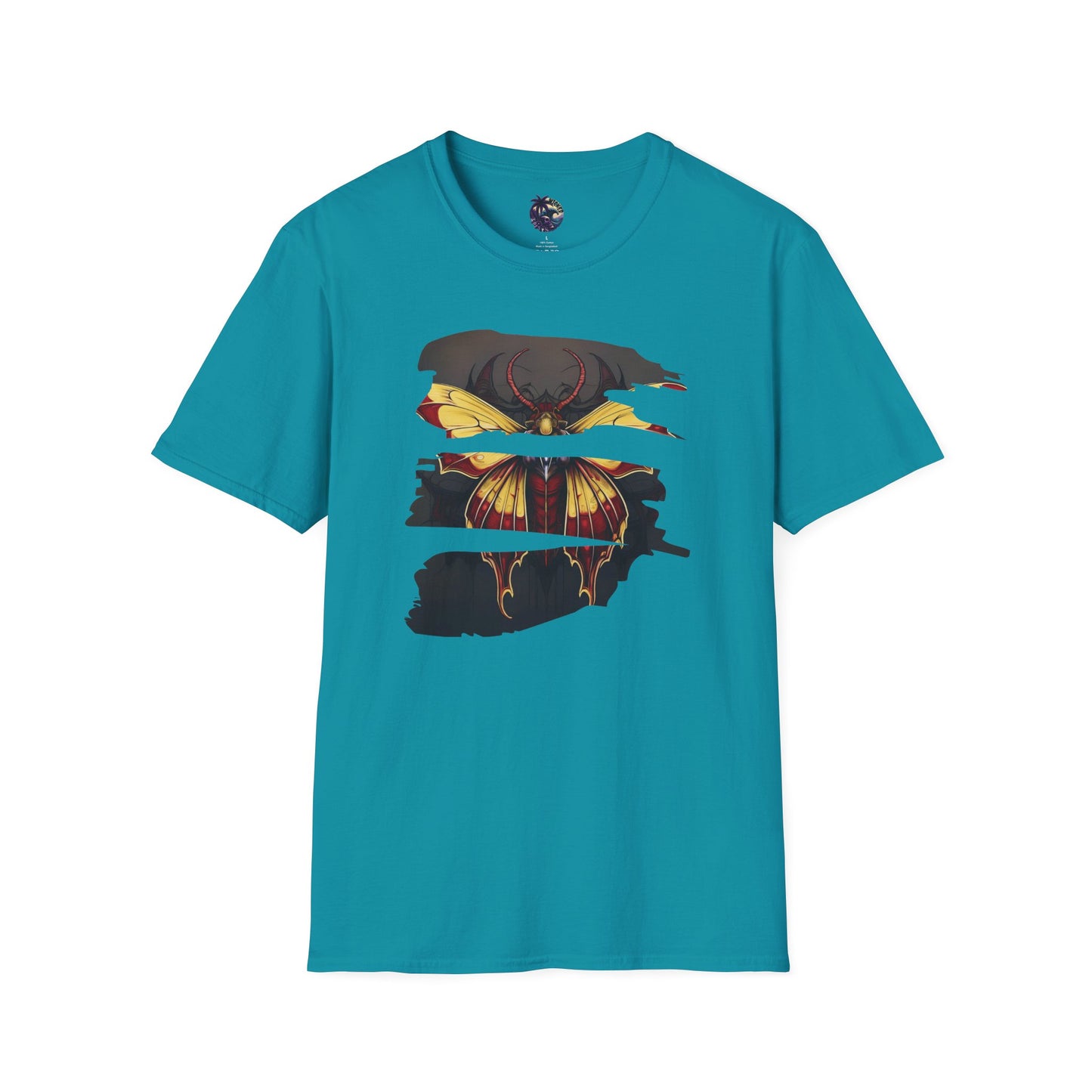 Moth - Red and Yellow  Unisex T-Shirt