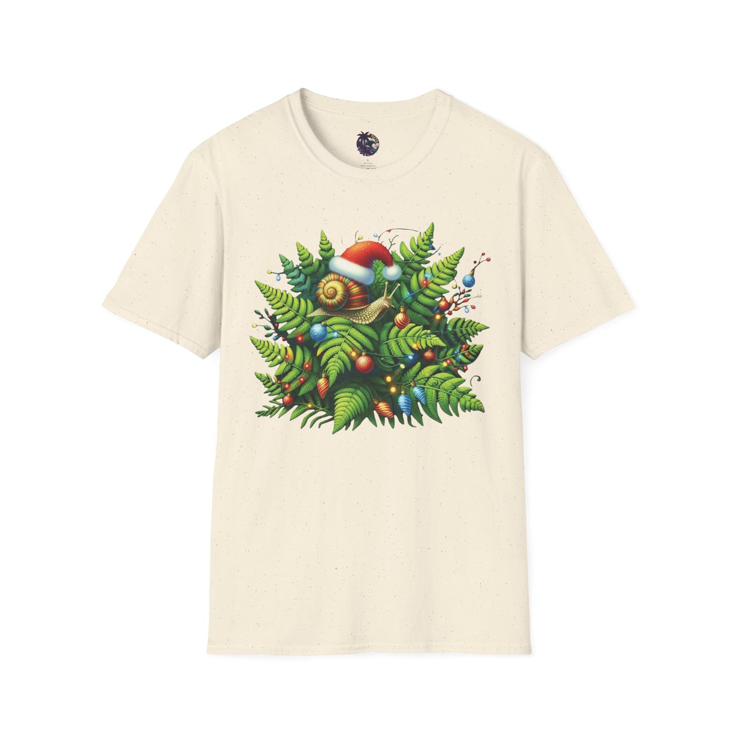 Holiday Snail Unisex T-Shirt