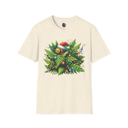 Holiday Snail Unisex T-Shirt