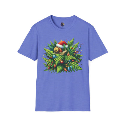 Holiday Snail Unisex T-Shirt