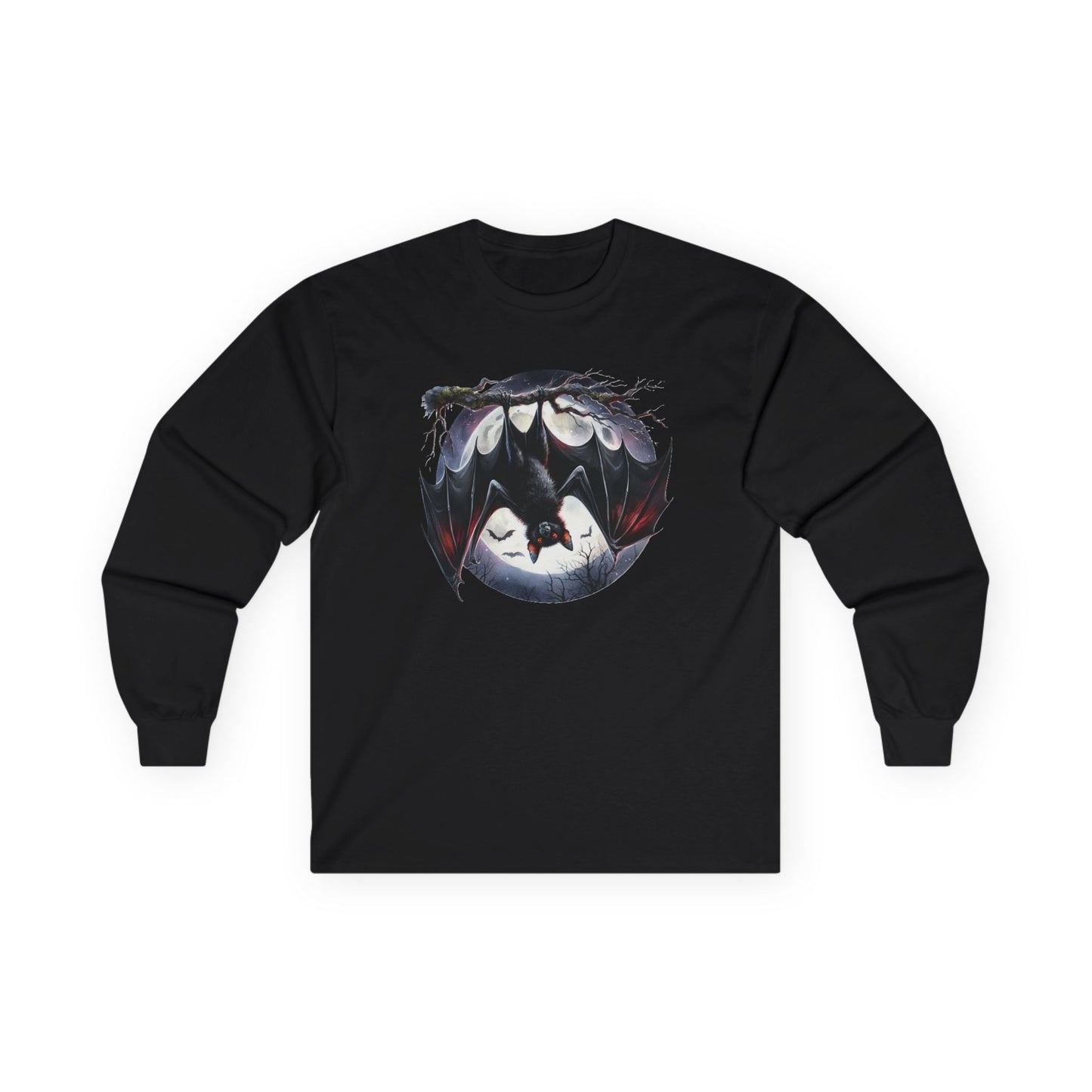 Spooky Season Bat Unisex Long Sleeve Shirt
