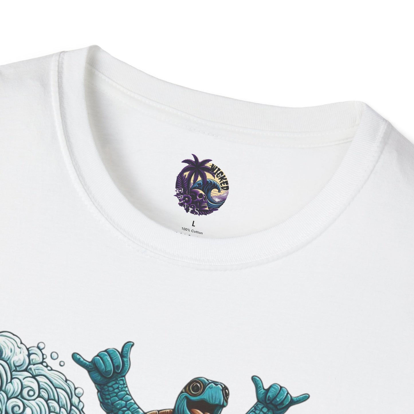 Surfing Sea Turtles Unisex T-Shirt