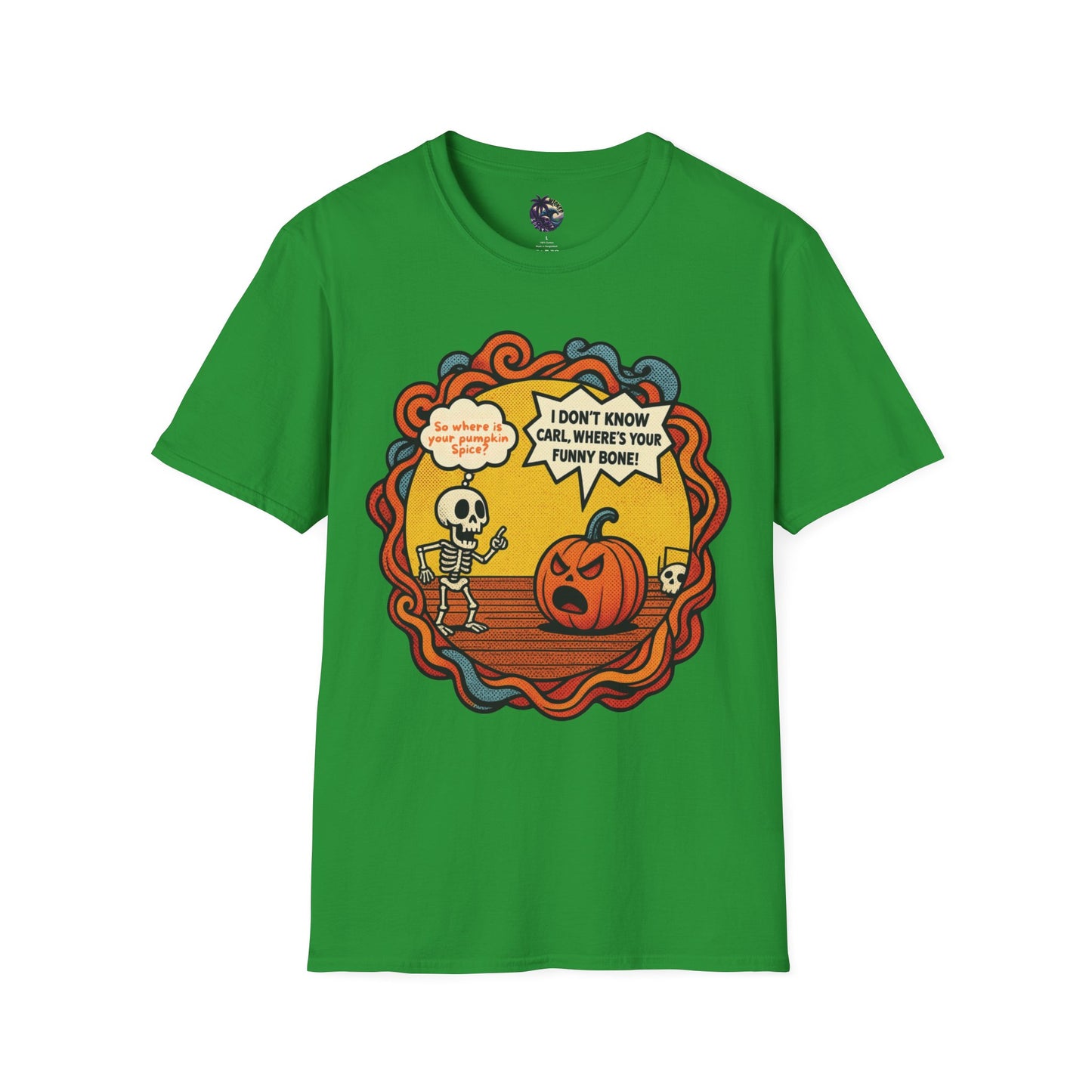 Pumpkin Spice vs Funny Bone Unisex T-Shirt
