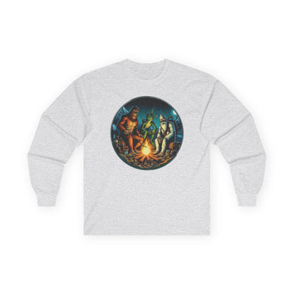 Cryptid Camping Trip Unisex Long Sleeve shirt