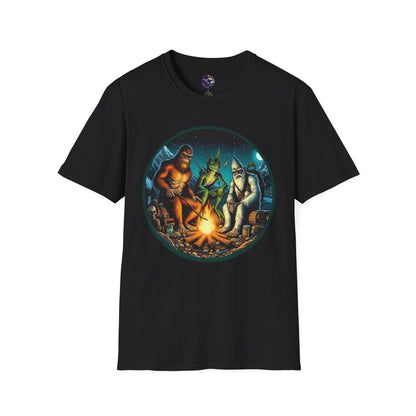 Cryptid Camping Trip Unisex T-shirt