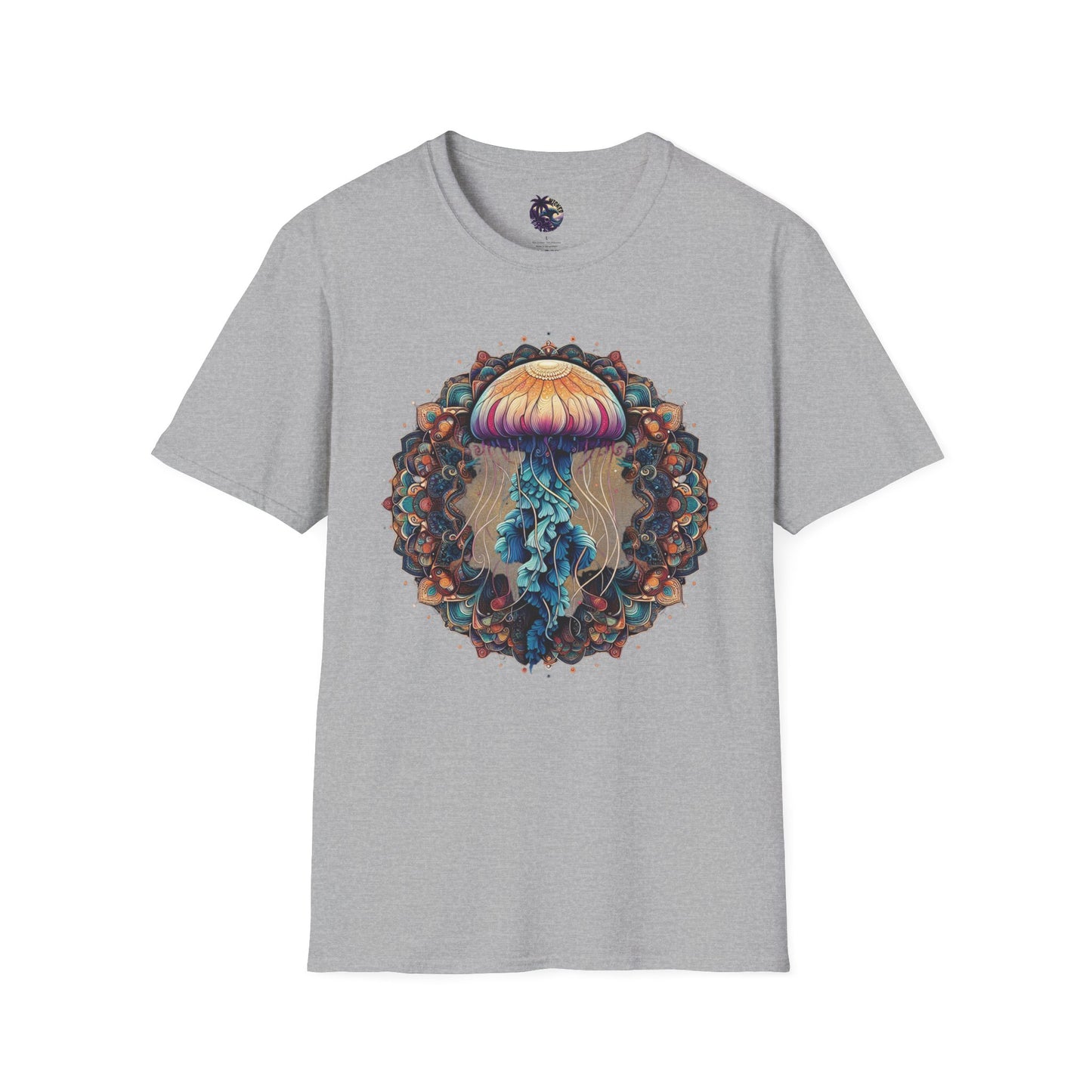 Jellyfish Mandala Unisex T-Shirt