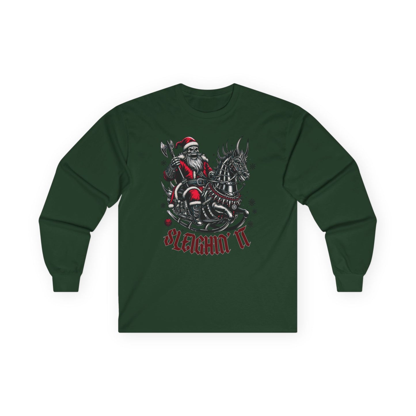 Goth Santa Unisex Long Sleeve Shirt