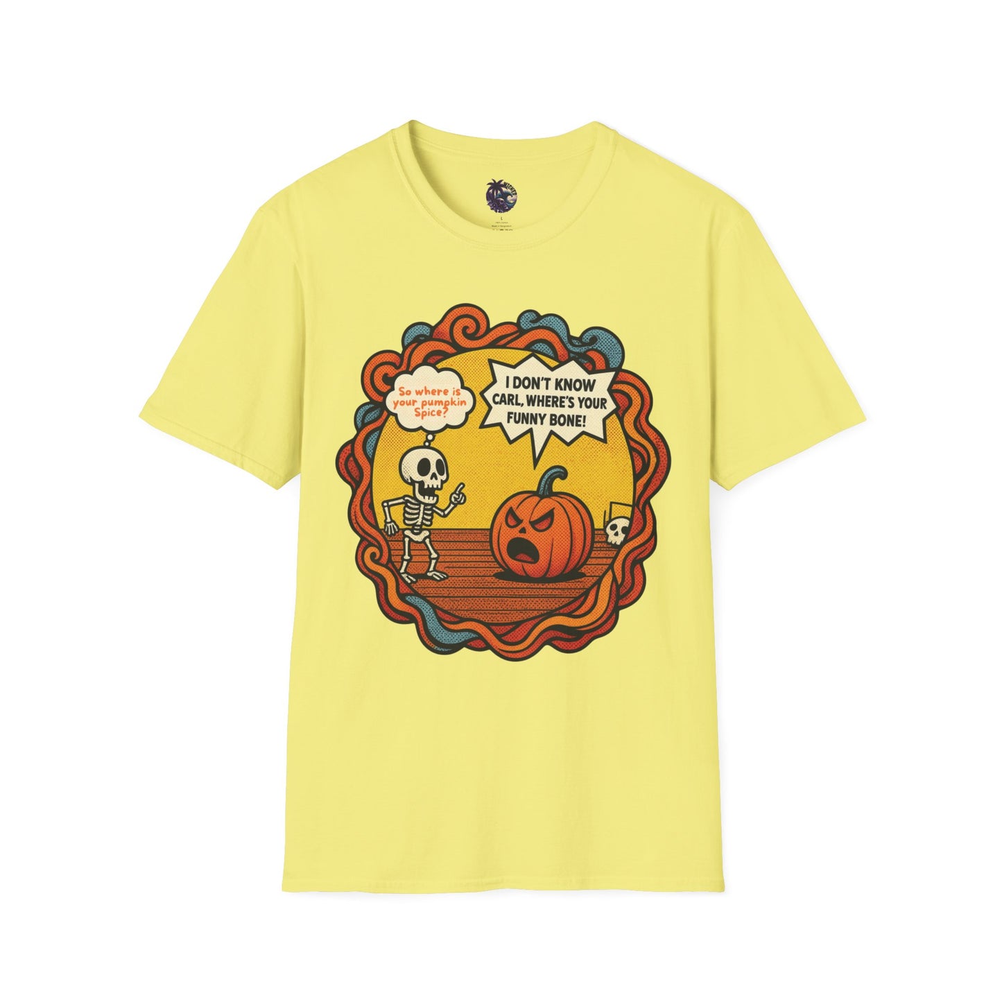 Pumpkin Spice vs Funny Bone Unisex T-Shirt