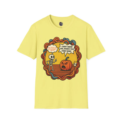 Pumpkin Spice vs Funny Bone Unisex T-Shirt