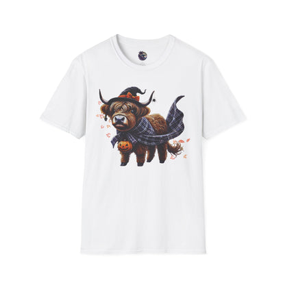 Highland Cow-oween Unisex T-Shirt