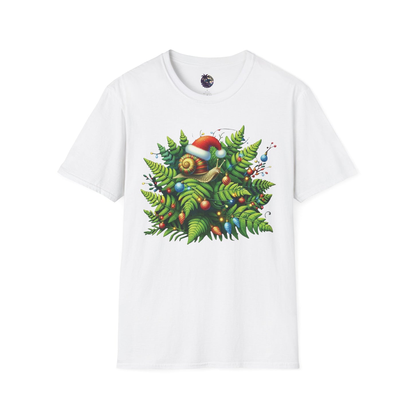 Holiday Snail Unisex T-Shirt