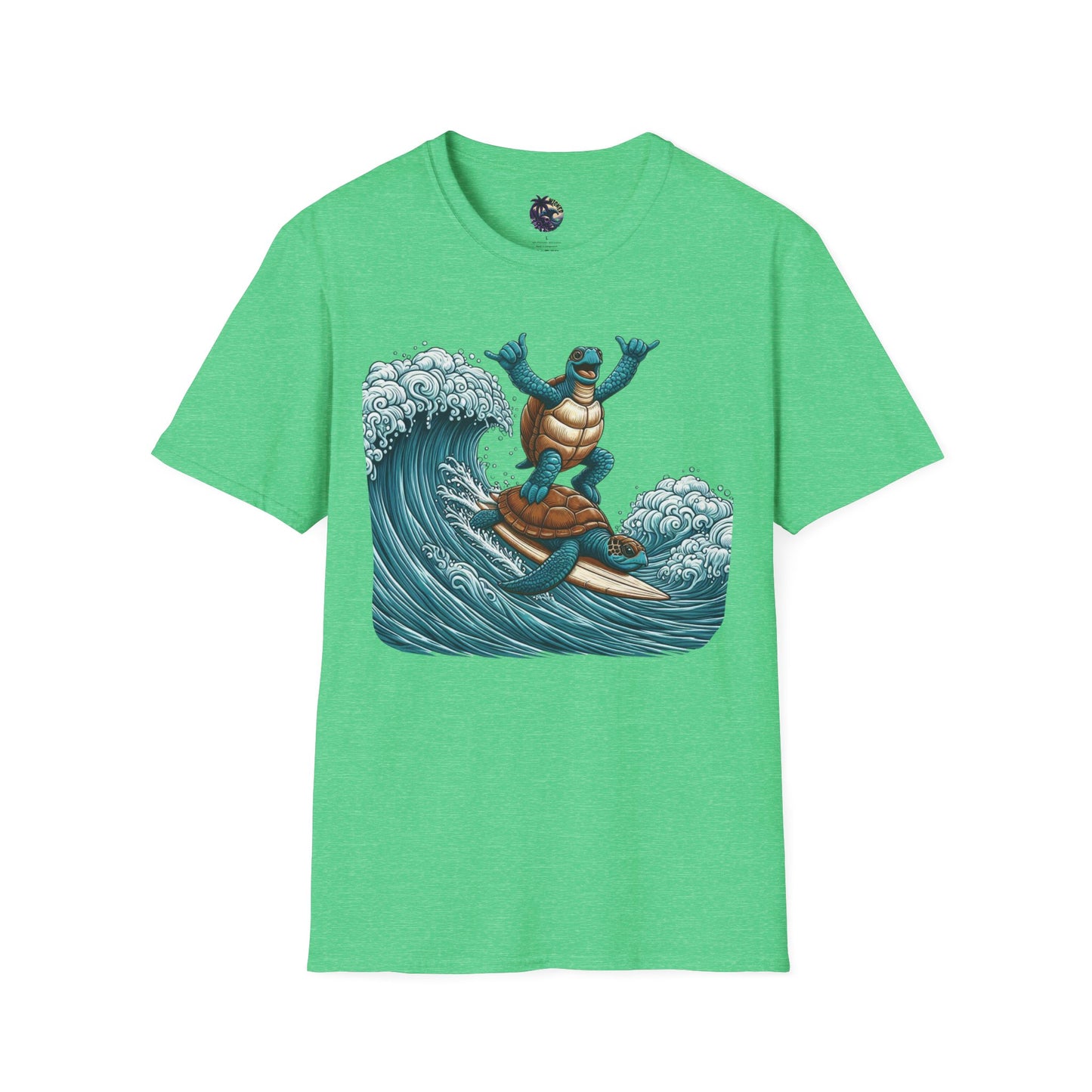 Surfing Sea Turtles Unisex T-Shirt