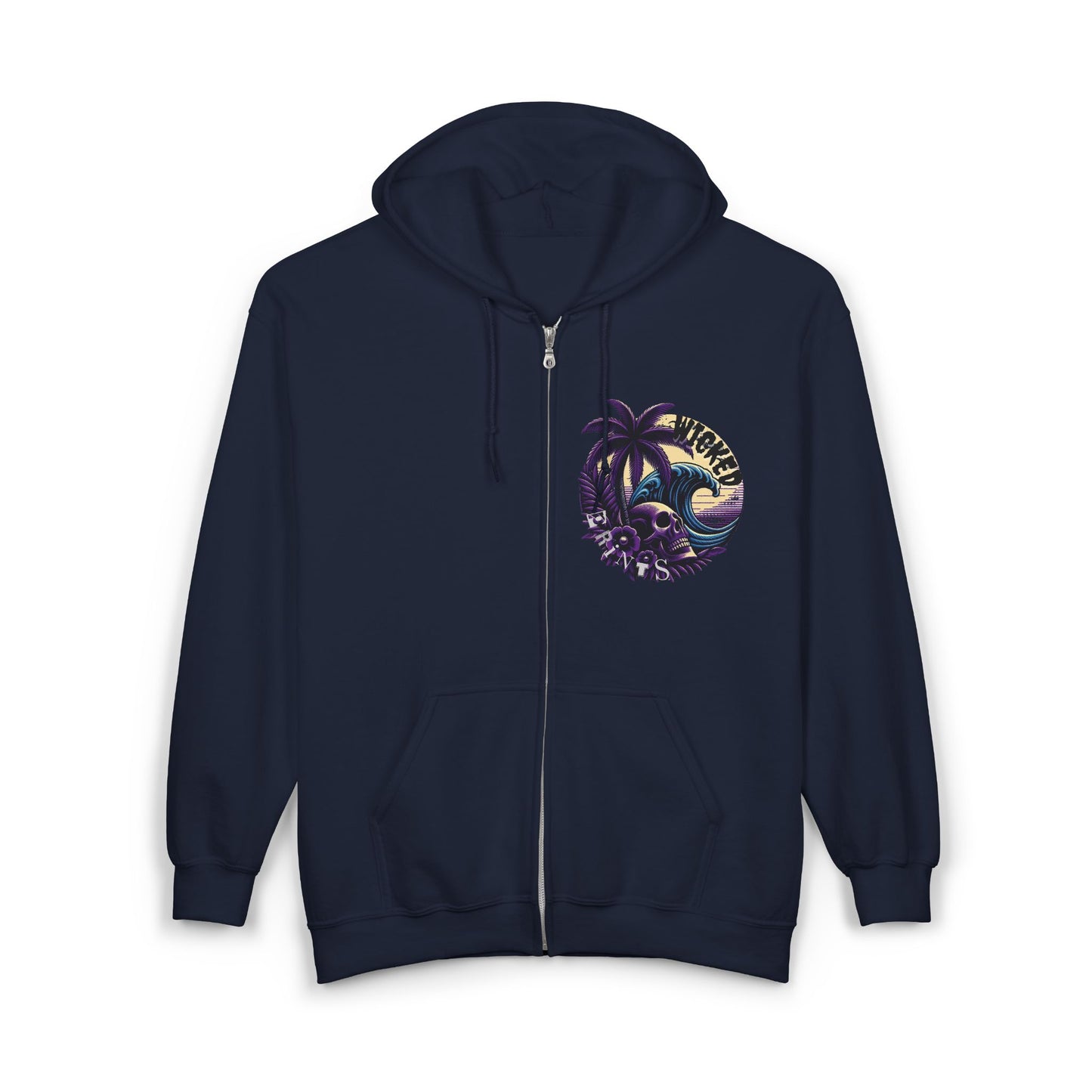 Viking Santa Unisex Zip-Up Hoodie