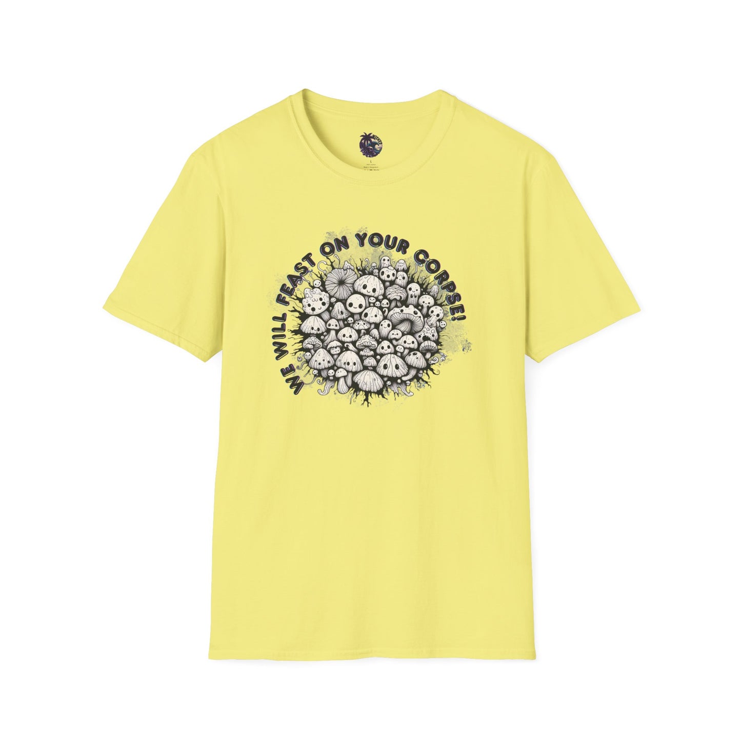 Creepy Mushroom Unisex T-Shirt