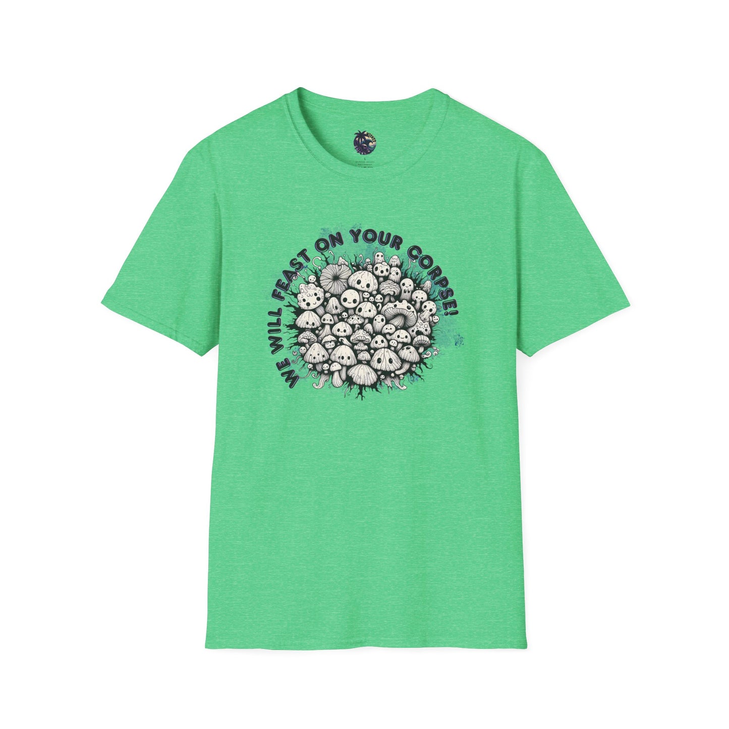Creepy Mushroom Unisex T-Shirt