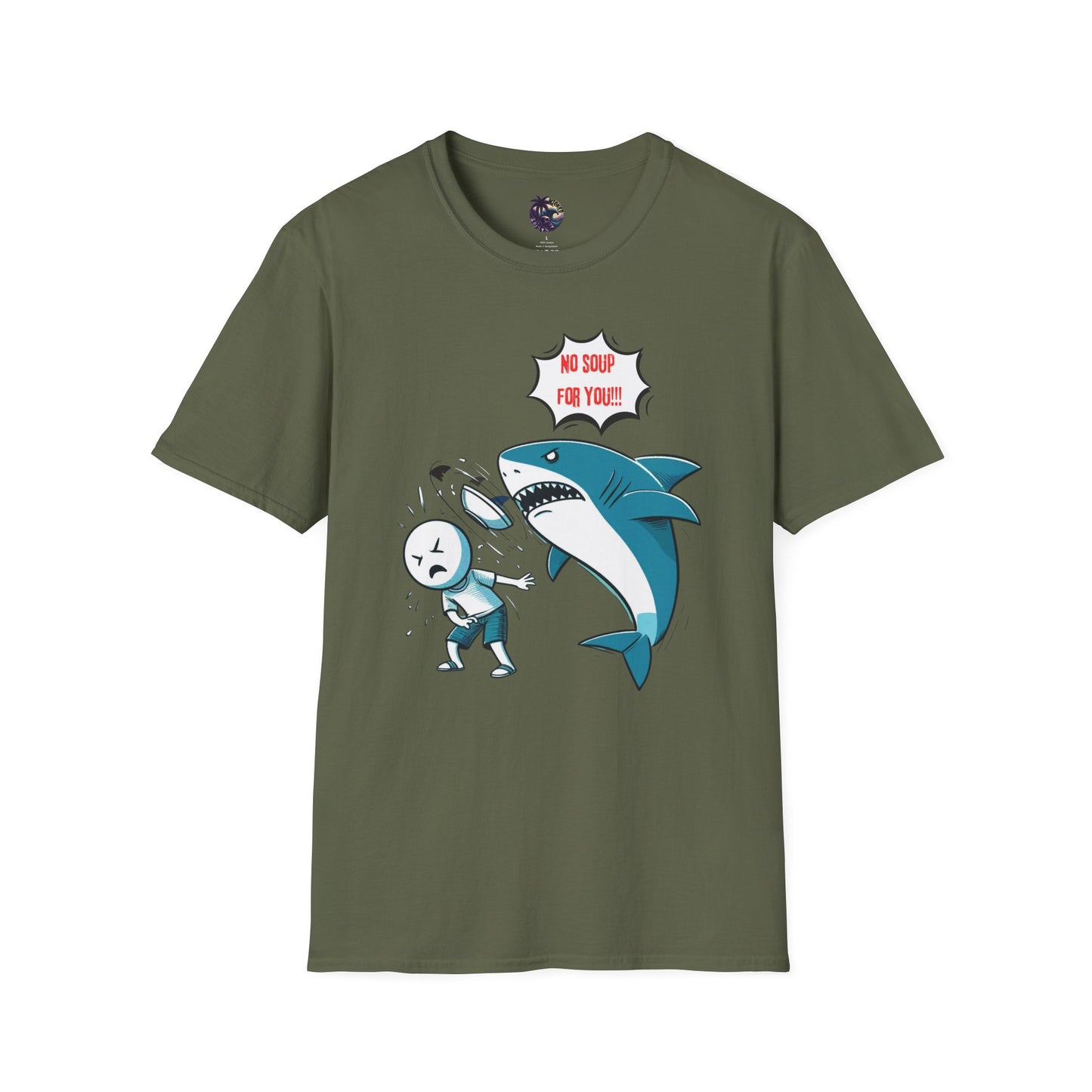 Shark 'NO SOUP FOR YOU' Unisex T-Shirt