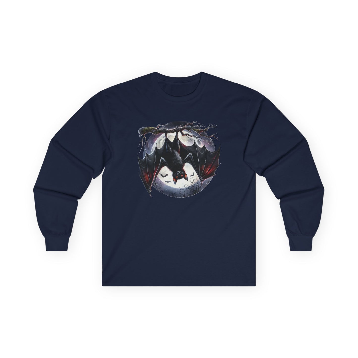 Spooky Season Bat Unisex Long Sleeve Shirt