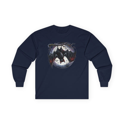 Spooky Season Bat Unisex Long Sleeve Shirt