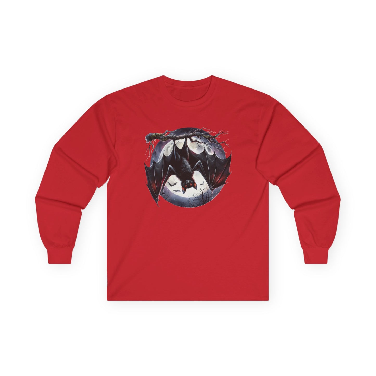 Spooky Season Bat Unisex Long Sleeve Shirt