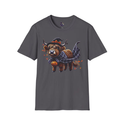 Highland Cow-oween Unisex T-Shirt