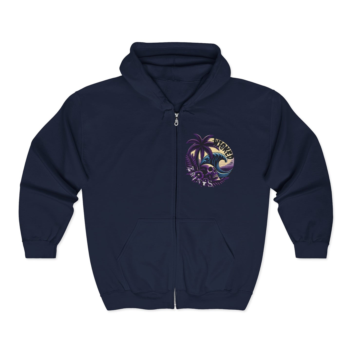 Viking Santa Unisex Zip-Up Hoodie